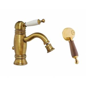 Смеситель для биде Bugnatese Oxford с декорированной рукояткой 